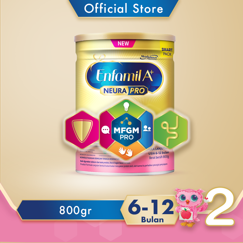 Enfamil A+ 2 Susu Formula Flip Pack - 800 g (2x800g)