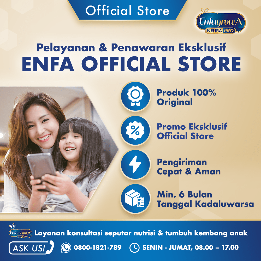 Enfagrow A+ 4 Susu Vanila Smart Flip Pack - 400 g (2x400g) + Hadiah Memory Pillow